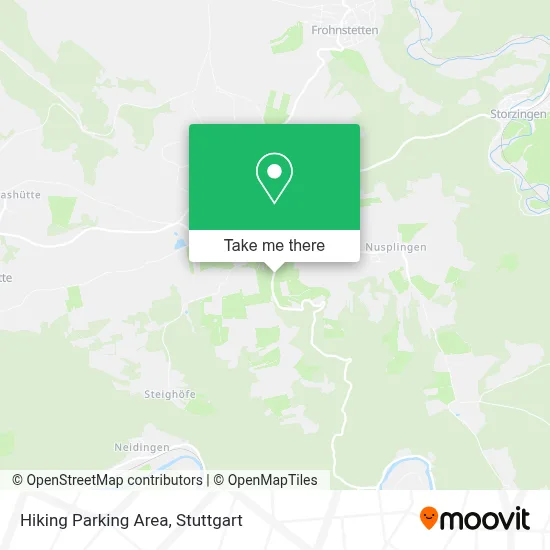 Wanderparkplatz map