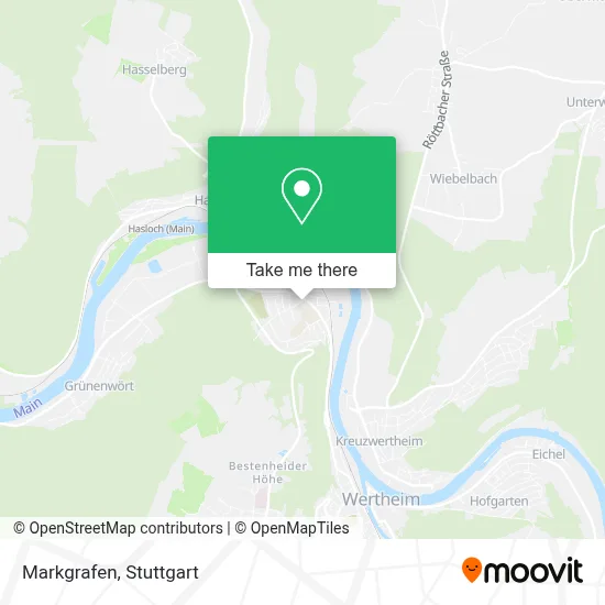 Markgrafen map