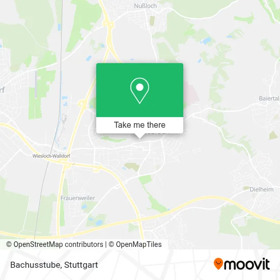 Bachusstube map