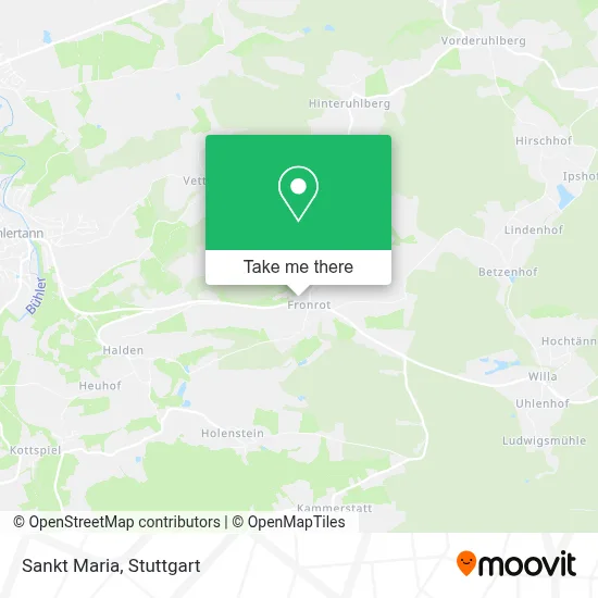 Sankt Maria map