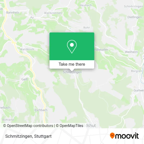 Schmitzingen map