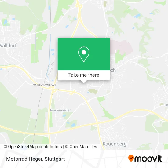 Motorrad Heger map
