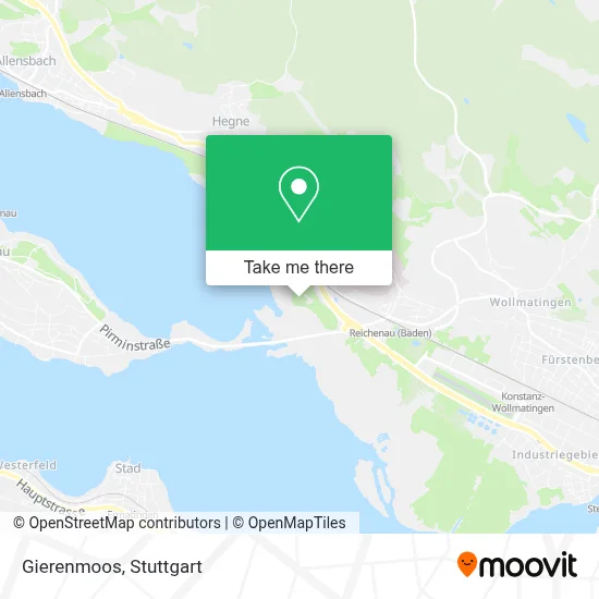 Gierenmoos map