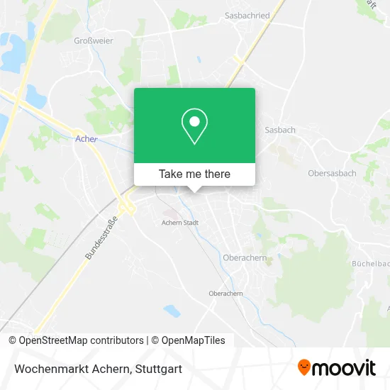 Wochenmarkt Achern map