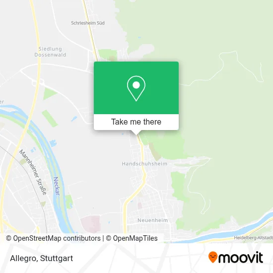 Allegro map