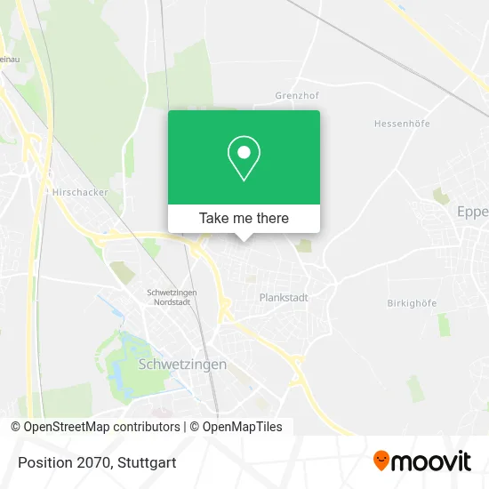 Position 2070 map