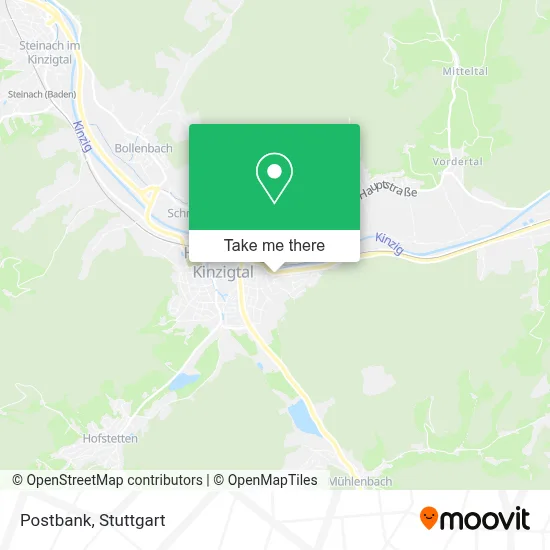 Postbank map