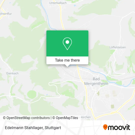 Edelmann Stahllager map