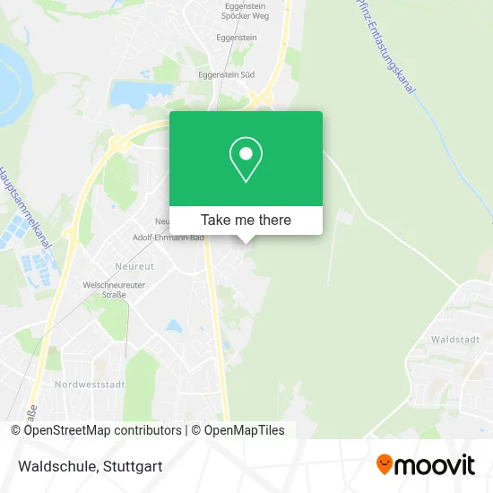 Waldschule map