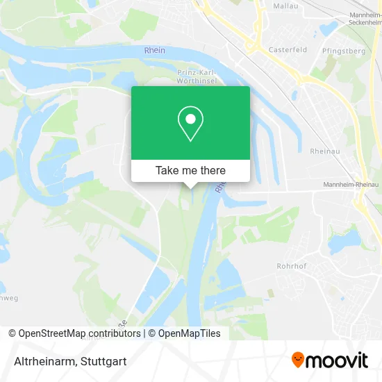 Altrheinarm map