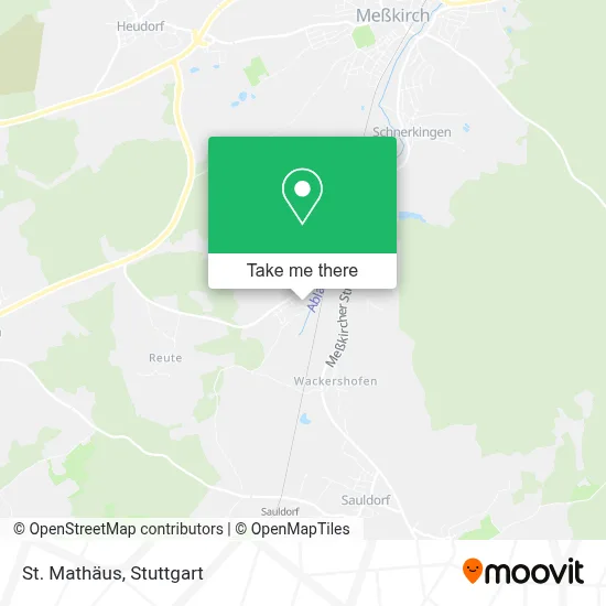 St. Mathäus map