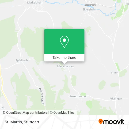 St. Martin map