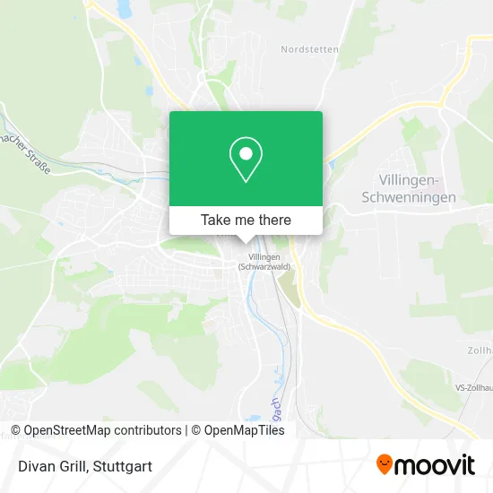 Divan Grill map