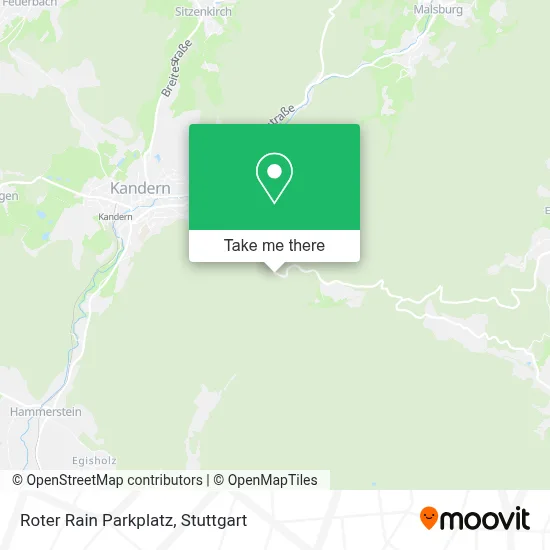 Roter Rain Parkplatz map