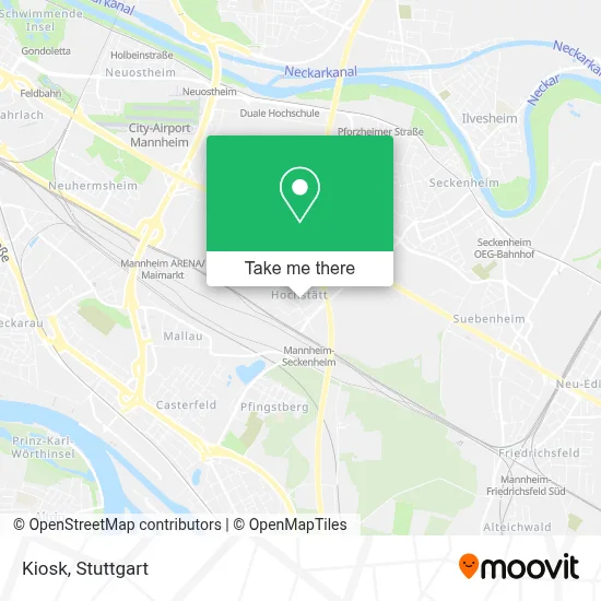 Kiosk map