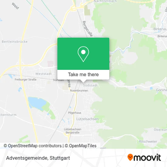 Adventsgemeinde map