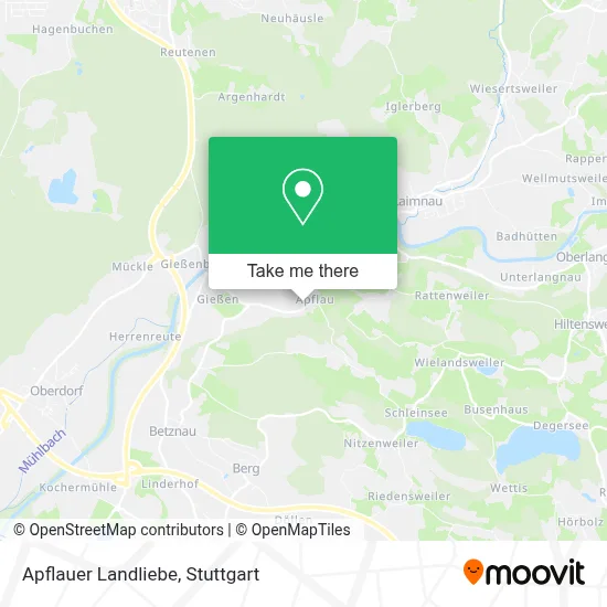 Apflauer Landliebe map