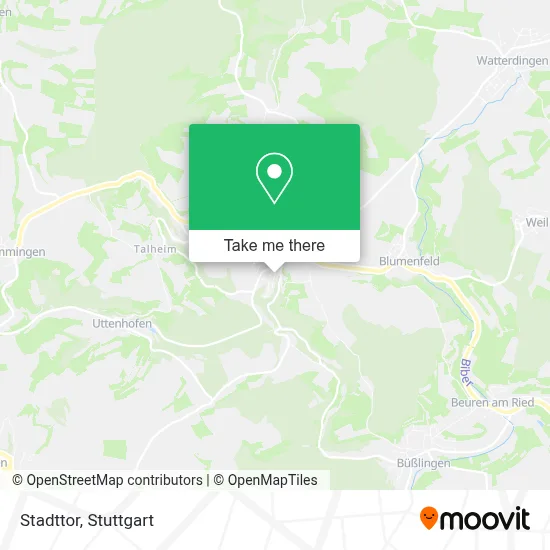 Stadttor map