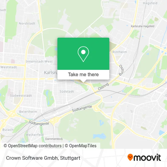 Crown Software Gmbh map