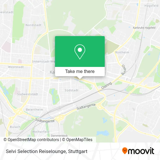 Selvi Selection Reiselounge map