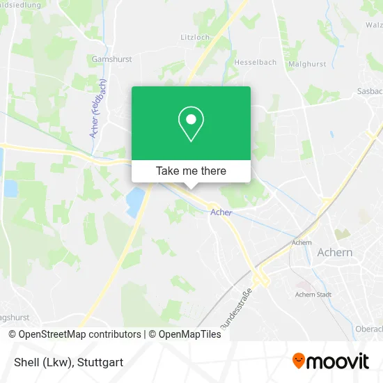 Shell (Lkw) map