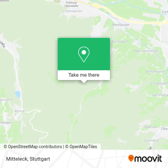 Mitteleck map
