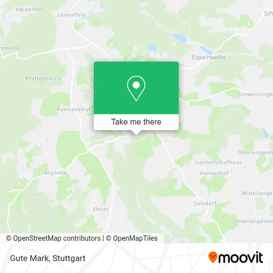 Gute Mark map