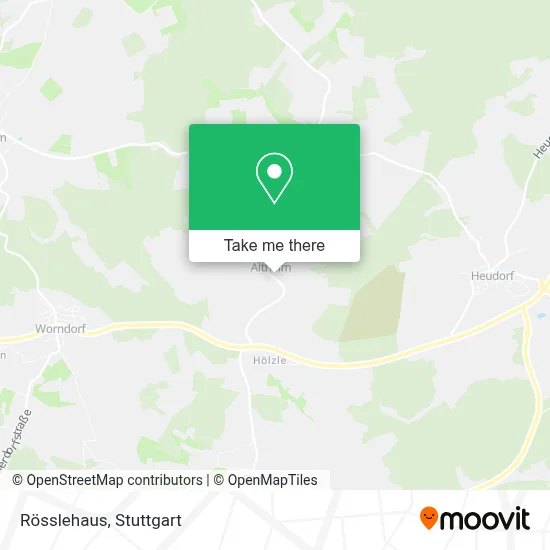 Rösslehaus map