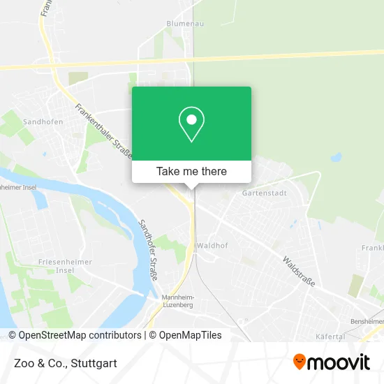 Zoo & Co. map
