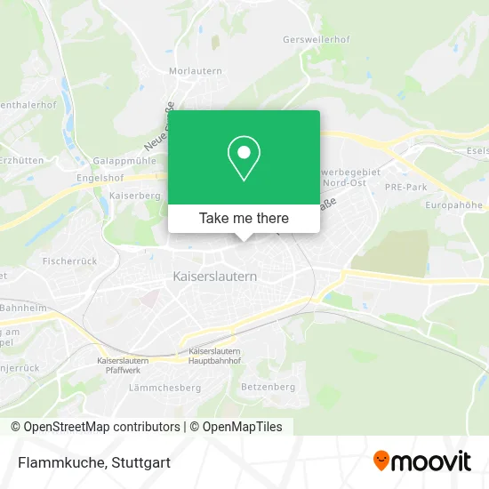 Flammkuche map