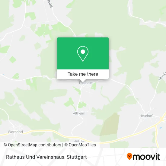 Rathaus Und Vereinshaus map