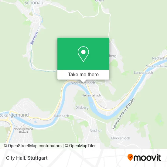 Rathaus map