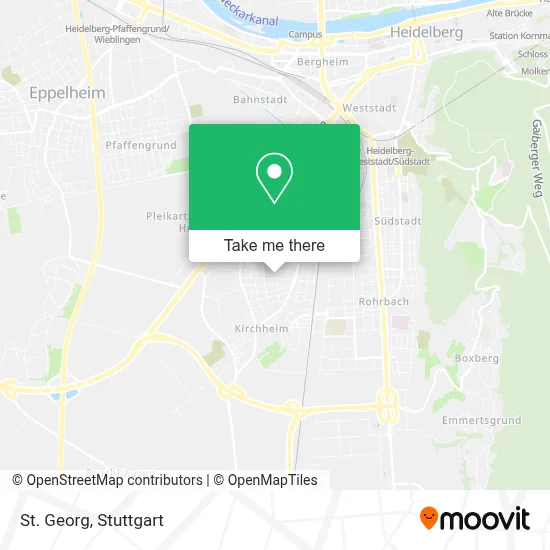 St. Georg map