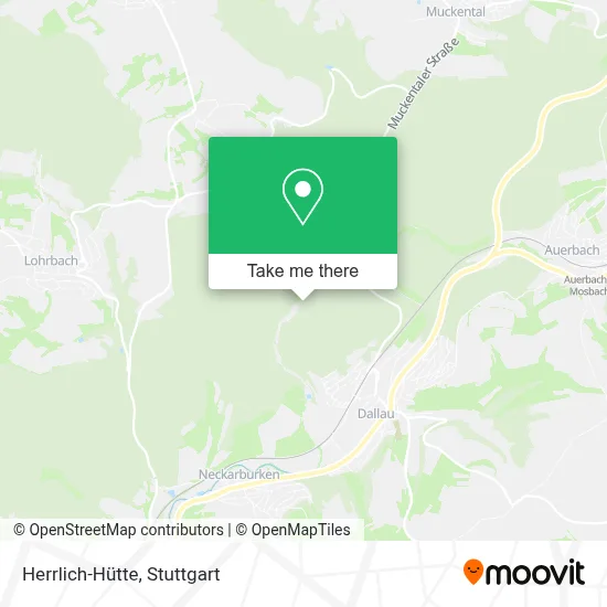 Herrlich-Hütte map