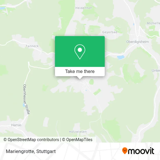 Mariengrotte map