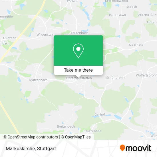 Markuskirche map