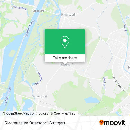 Riedmuseum Ottersdorf map