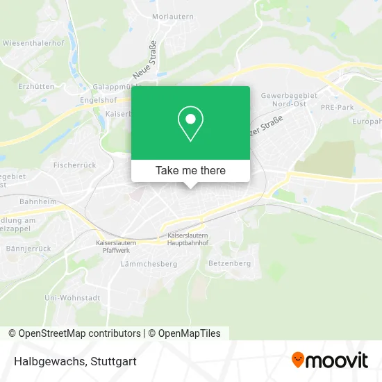 Halbgewachs map