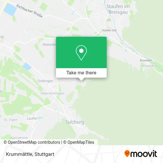 Krummättle map