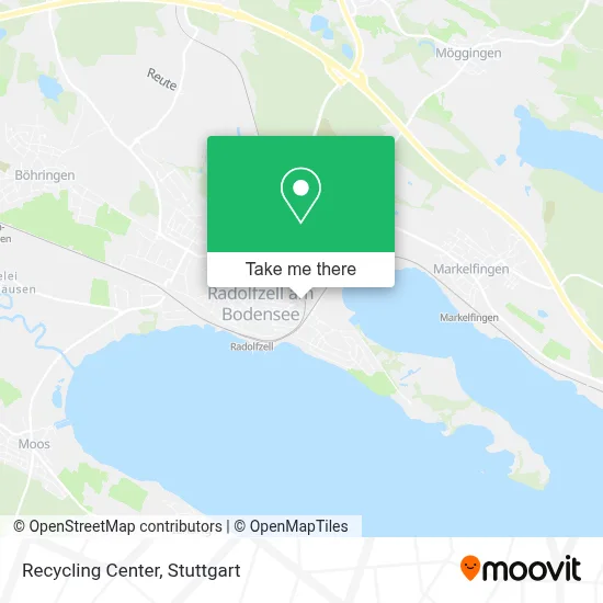 Wertstoffhof map