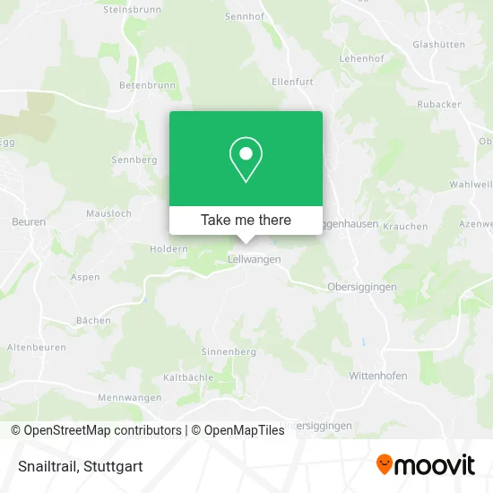 Snailtrail map