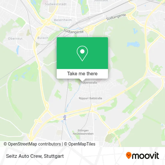 Seitz Auto Crew map
