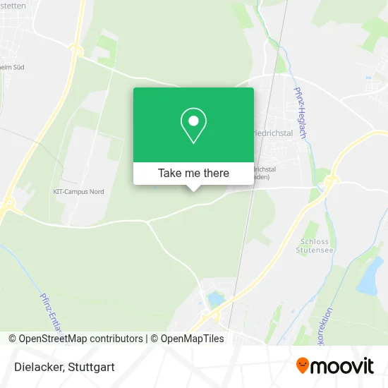 Dielacker map