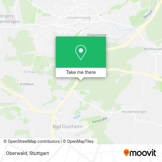 Oberwald map