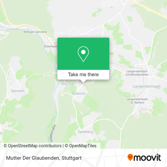 Mutter Der Glaubenden map