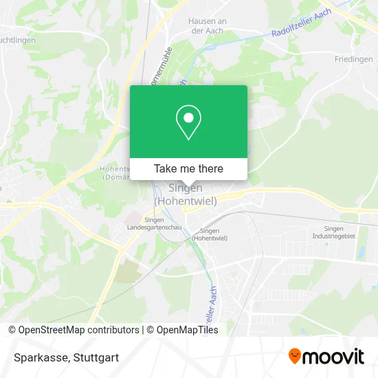 Sparkasse map
