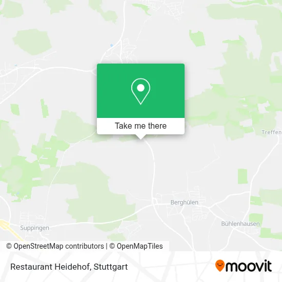 Restaurant Heidehof map