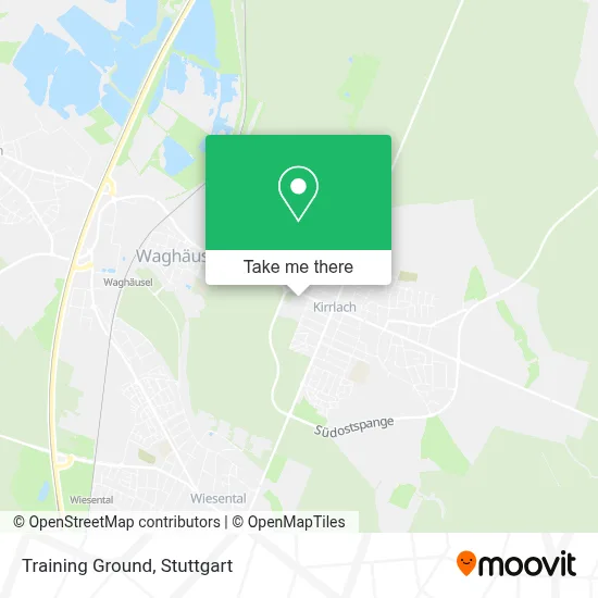 Trainingsplatz map