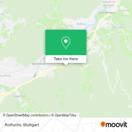 Rotfuchs map