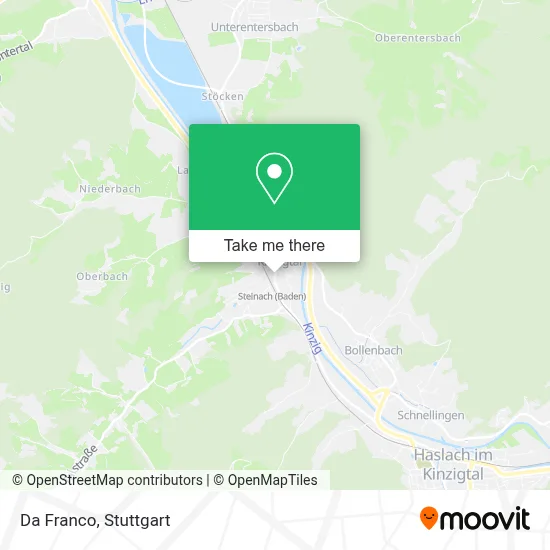 Da Franco map
